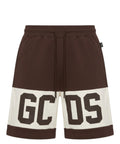 Shorts GCDS à logo bande en coton