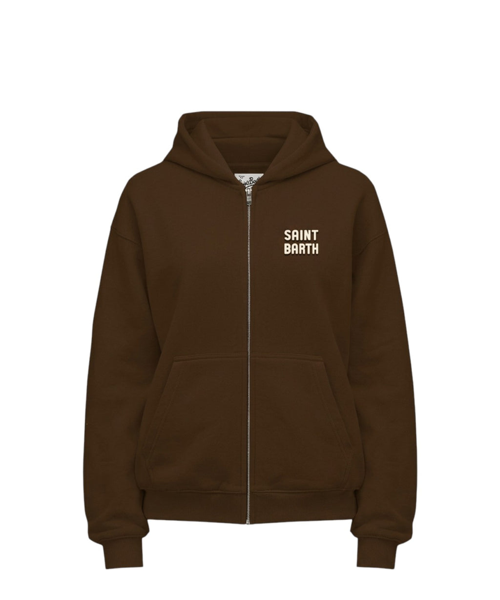 Sweat à capuche zippé Zadie MC2 Saint Barth