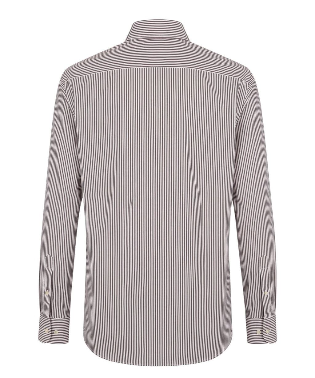 Ingram Dynamo Chemise Homme à rayures en nylon stretch