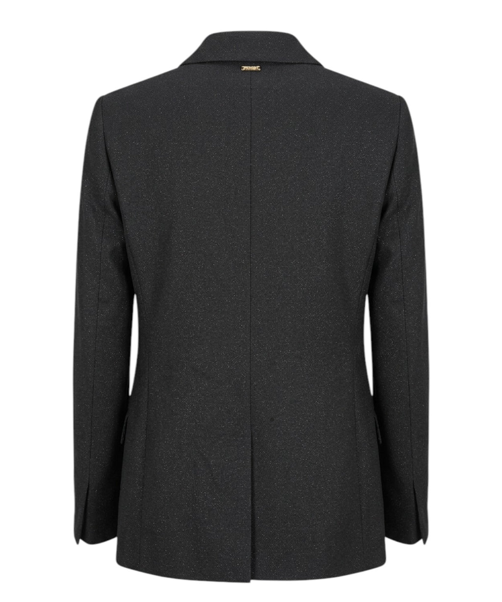 Twinset Veste à simple boutonnage avec boutons bijoux et lurex