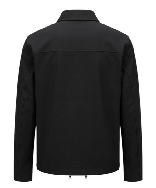 Blouson Bharnaba en Frescolana avec col et boutons