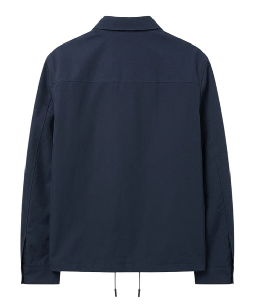 Blouson Bharnaba en Frescolana avec col et boutons
