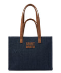 Sac MC2 Saint Barth Jour en suède et denim