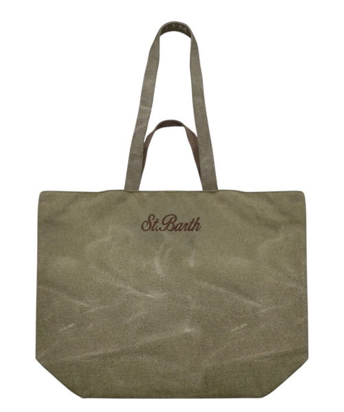 MC2 Saint Barth Sac essentiel en coton ciré