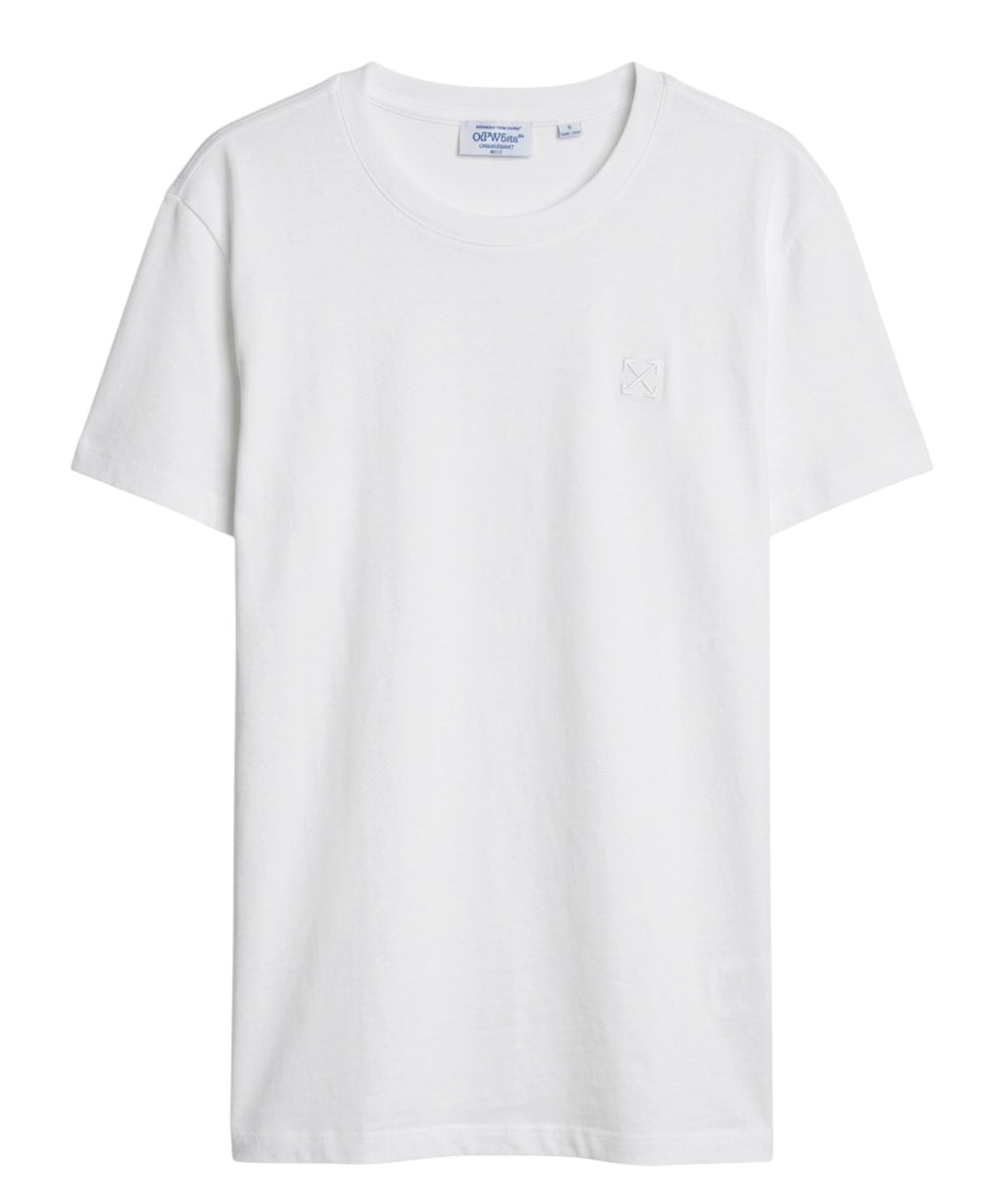 Pack de 3 T-shirts girocol ras du cou à coupe classique avec logo Arrows sur la poitrine Off-White