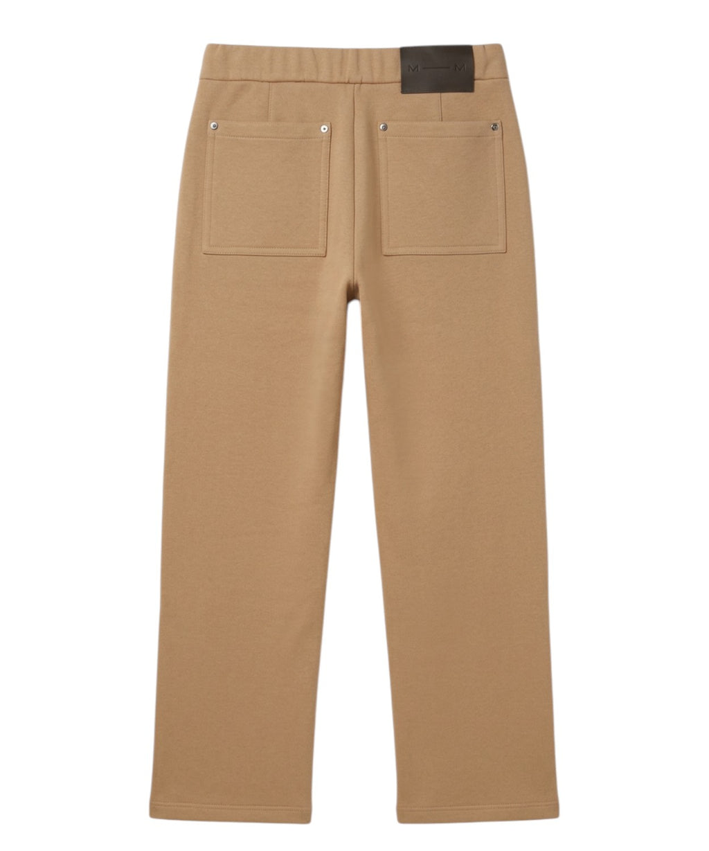 Pantalons MM Max Mara courts en jersey molletonné