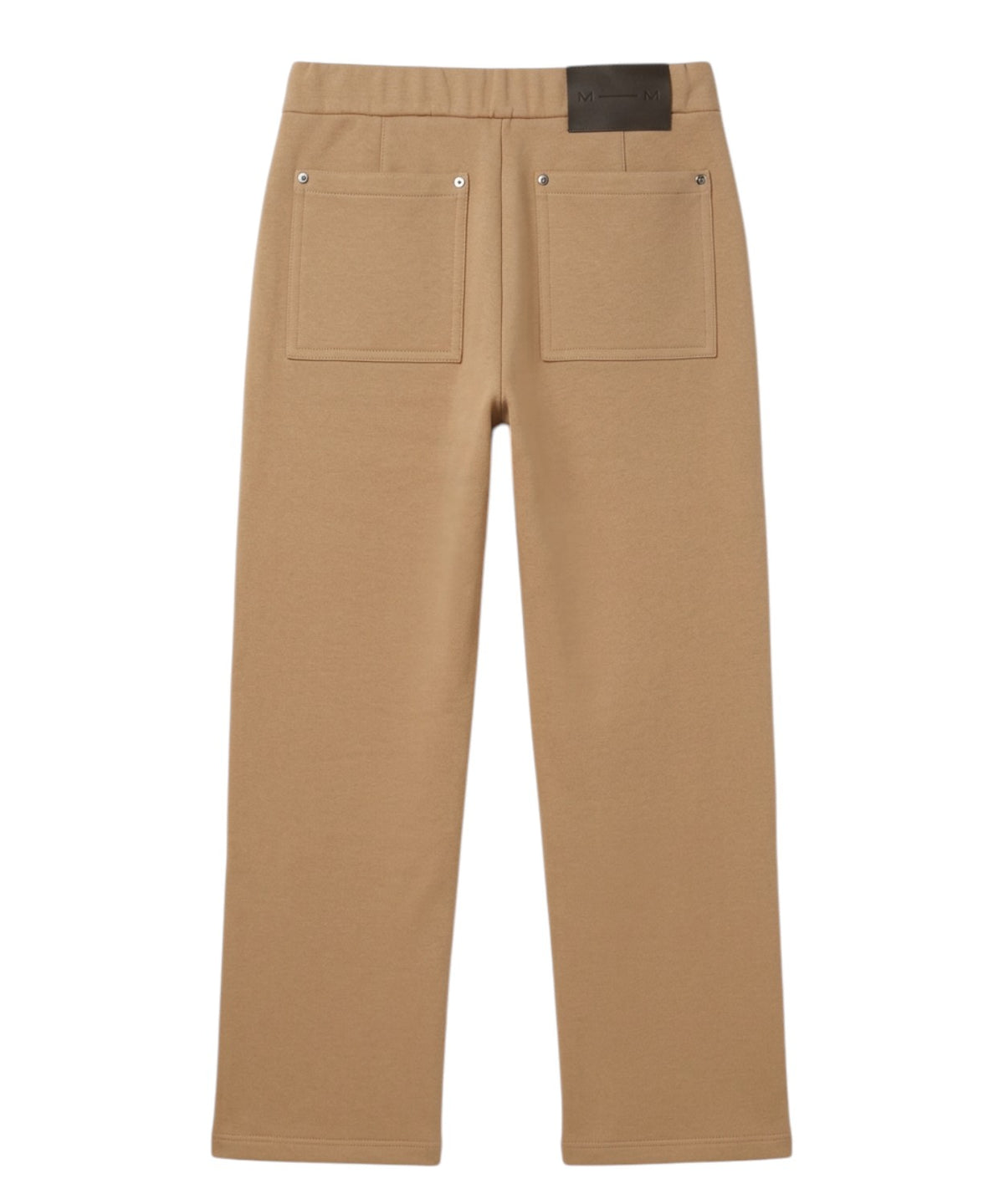 Pantalons MM Max Mara courts en jersey molletonné
