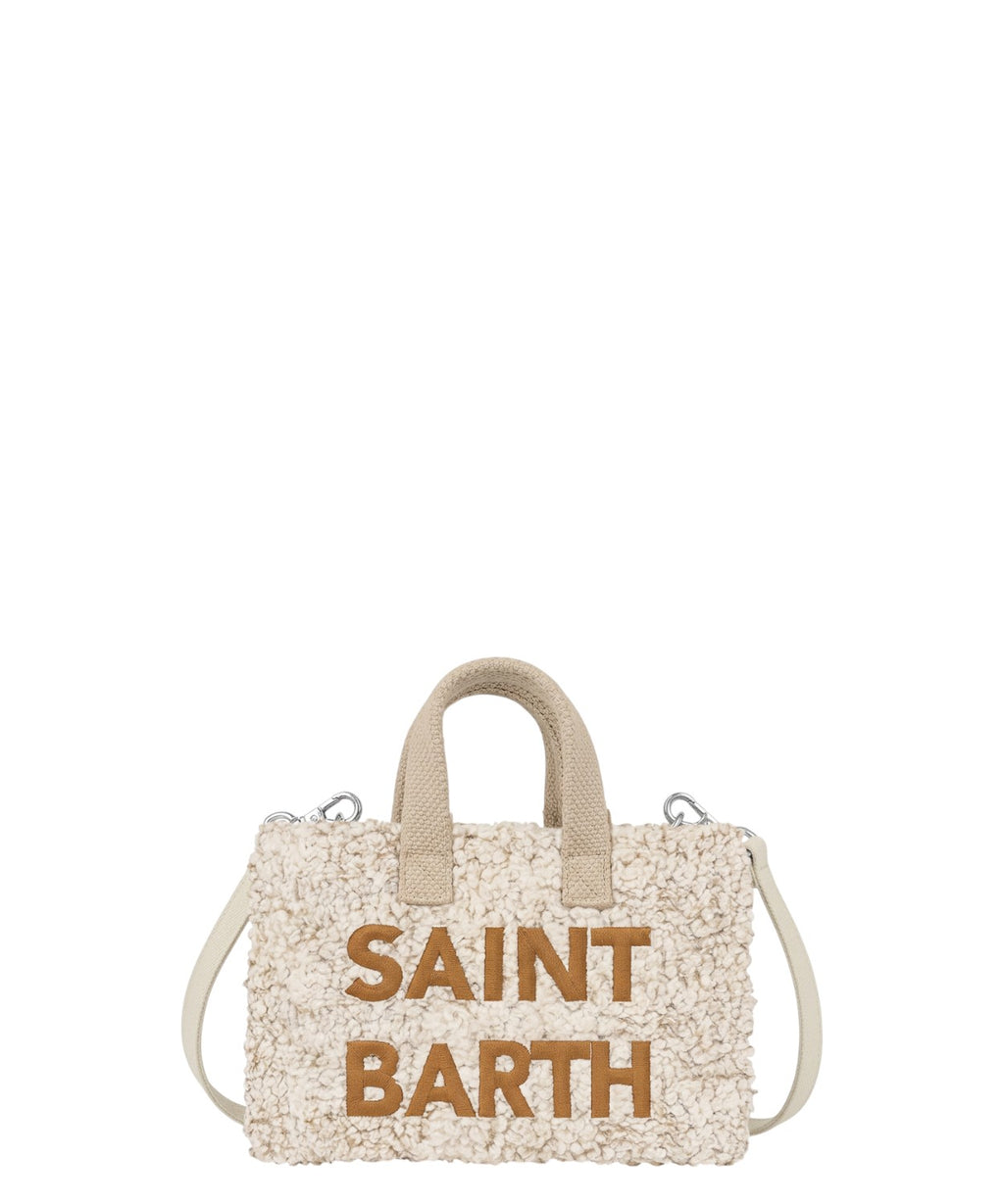 Phone Bag in Teddy con Logo
