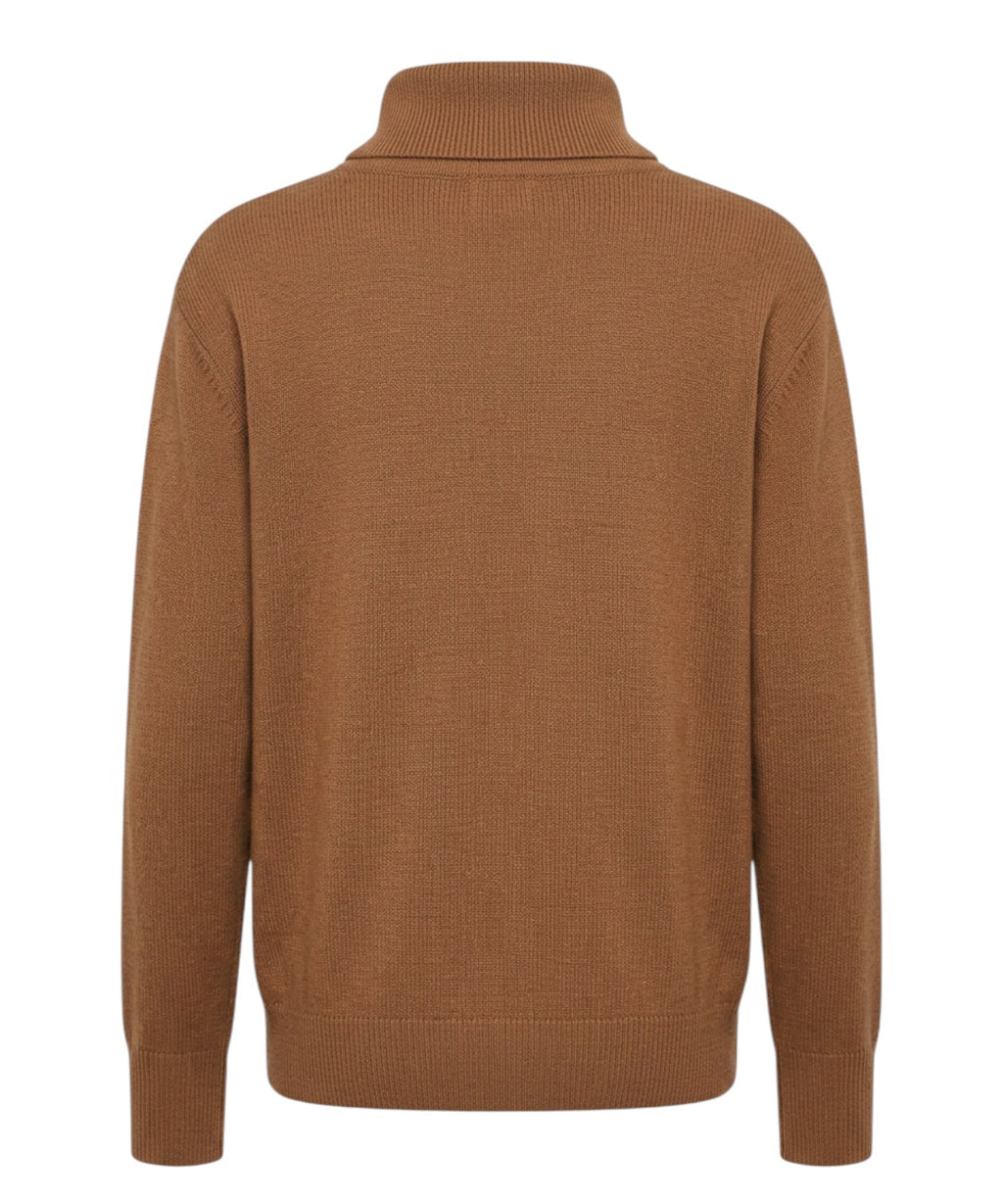 Maglia in Lana e Cashmere GIOCHI con Sciarpa Rimovibile