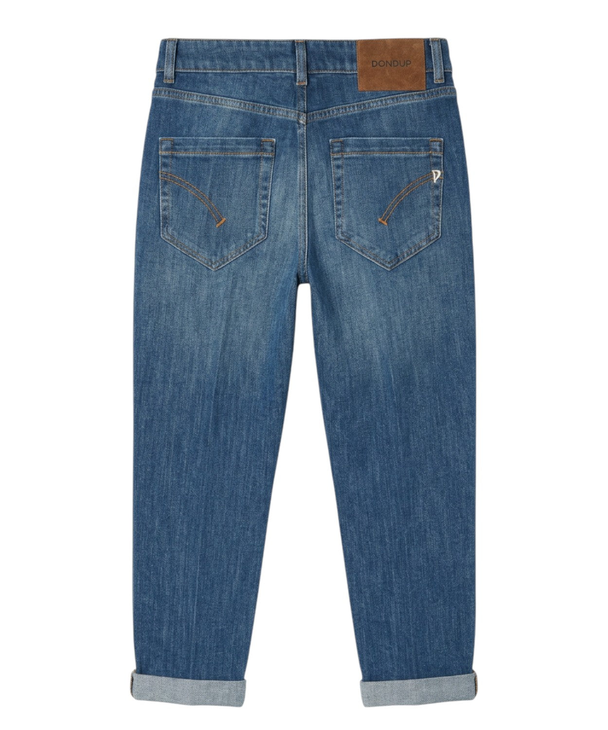 Dondup Koons Jeans en denim stretch avec patte de boutonnage