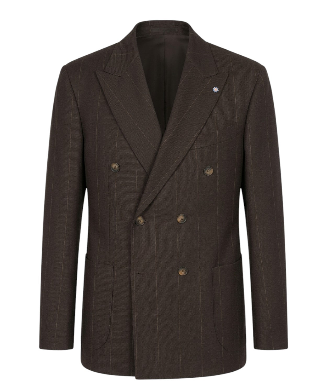 Abito Uomo Bharnaba Gessato Elegante Drop 7