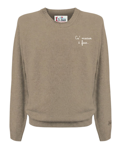 Pull Heron Light avec broderie "Sommelier..."