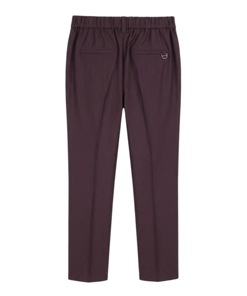 Pantaloni UGGISO con Elastico in vita in lana vergine