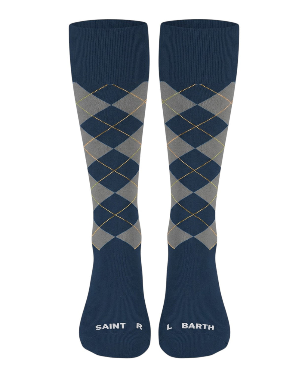 Calzini Jacquard in Cotone di MC2 Saint Barth