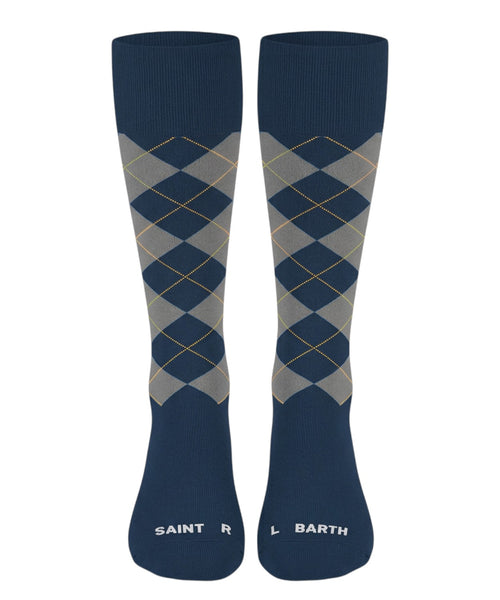 Calzini Jacquard in Cotone di MC2 Saint Barth
