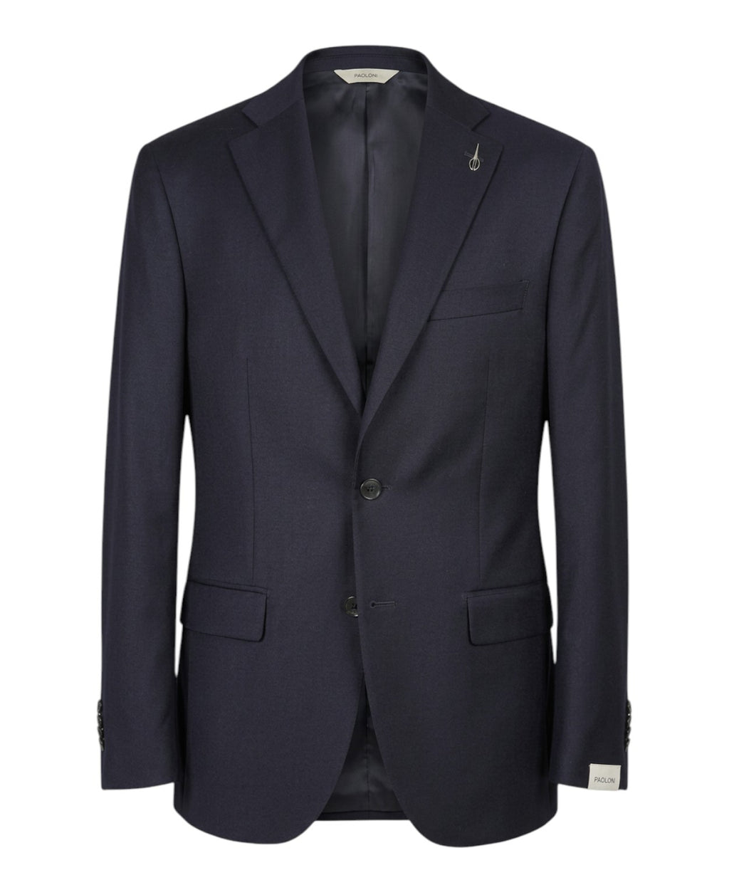 Abito Uomo Paoloni Monopetto in Lana Stretch Elegante