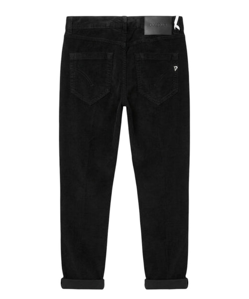 Dondup Koos Pantalon en velours côtelé avec patte de boutonnage