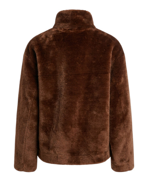 Pelliccia Marella Donna con Zip e Tasche