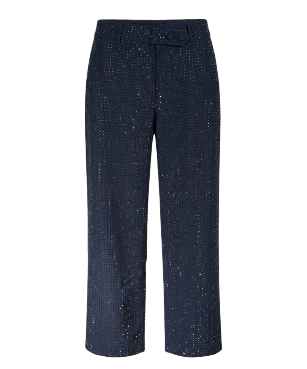 Pantalone Pinko Gampa Larga Full Strass