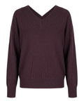 Maglione Marella Doppia Lurex con Scollo a V