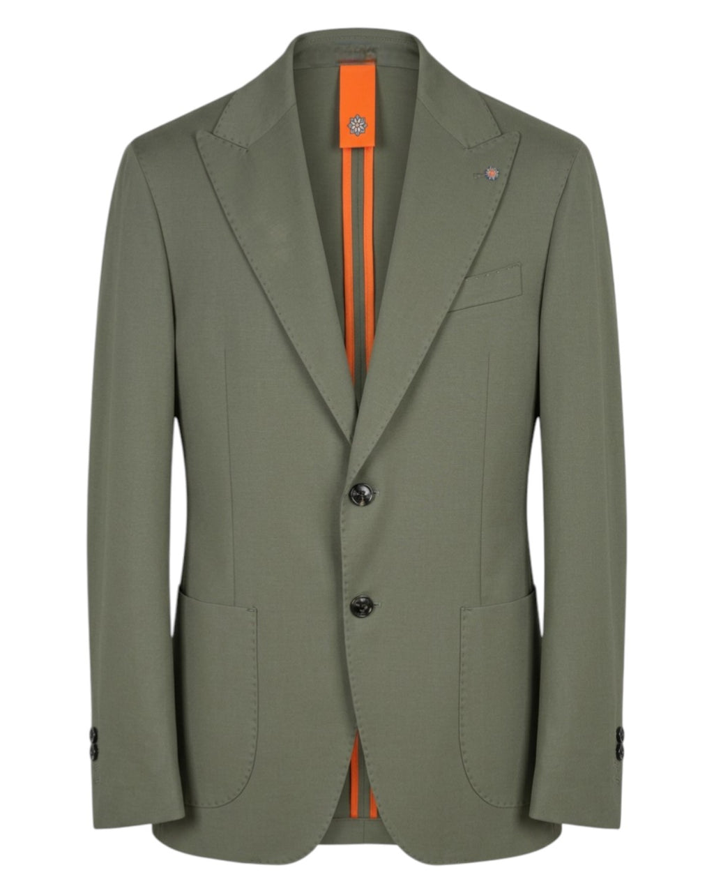 Giacca Uomo Garda Verde Salvia in Viscosa Stretch