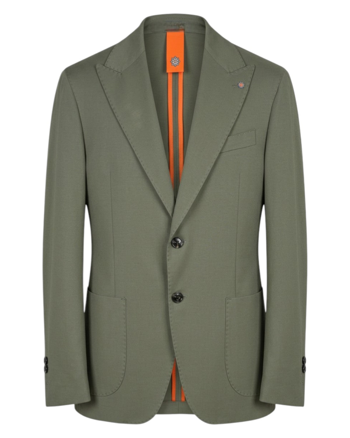 Giacca Uomo Garda Verde Salvia in Viscosa Stretch