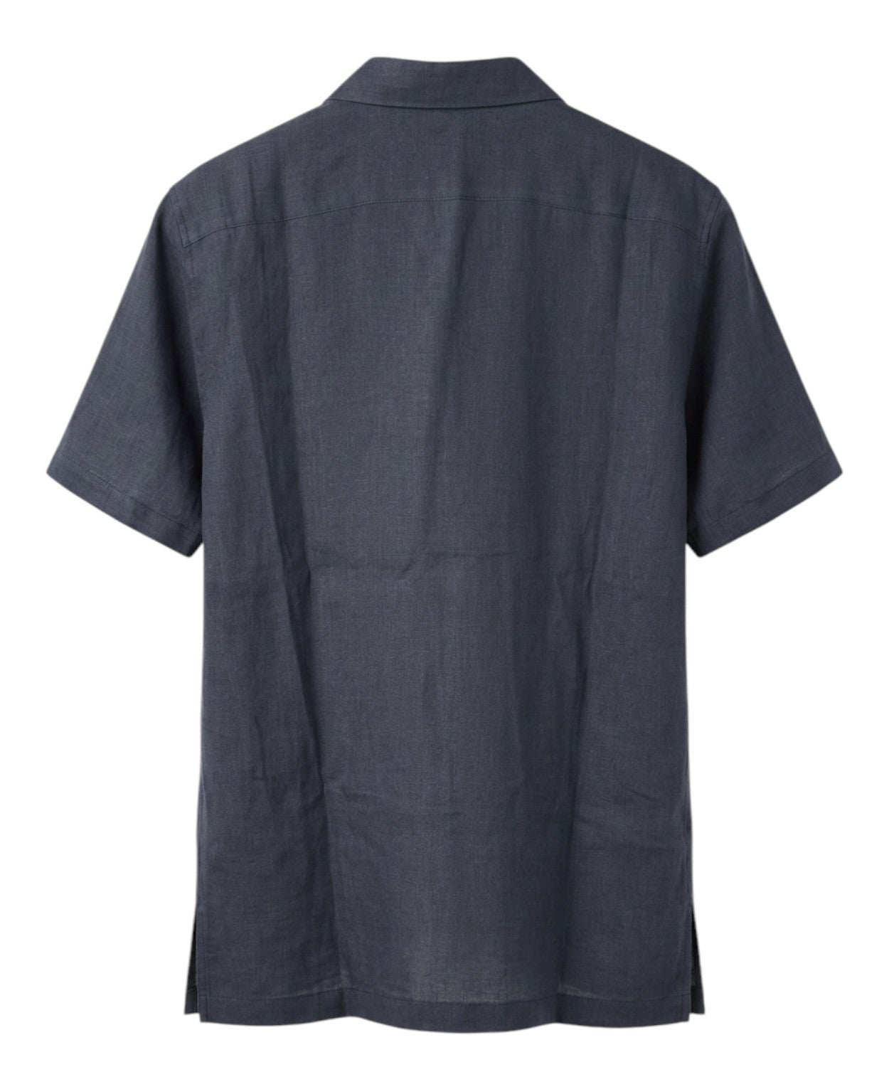 Chemise Homme Lin Manches Mi-longues - Alpha Studio
