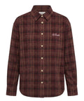 Chemise Tartan Snoopy de MC2 Saint Barth en flanelle