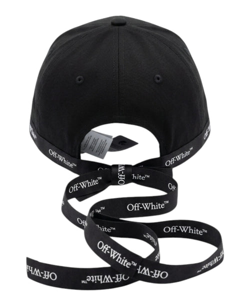 Casquette de baseball Off-White réglable avec logo et nœud papillon