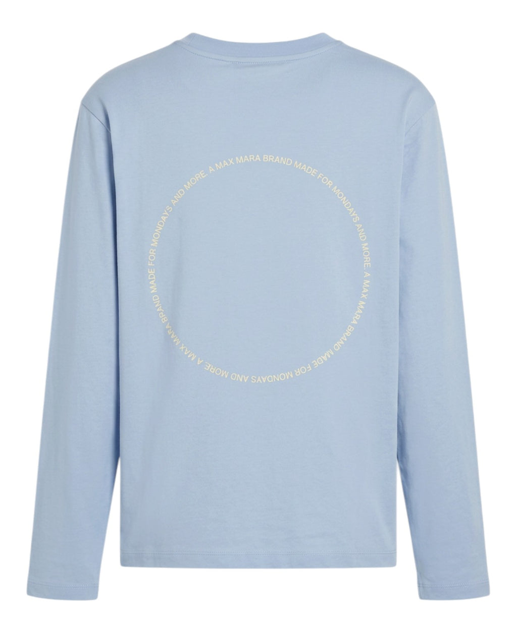 T-shirt à manches longues PINZA en coton avec logo