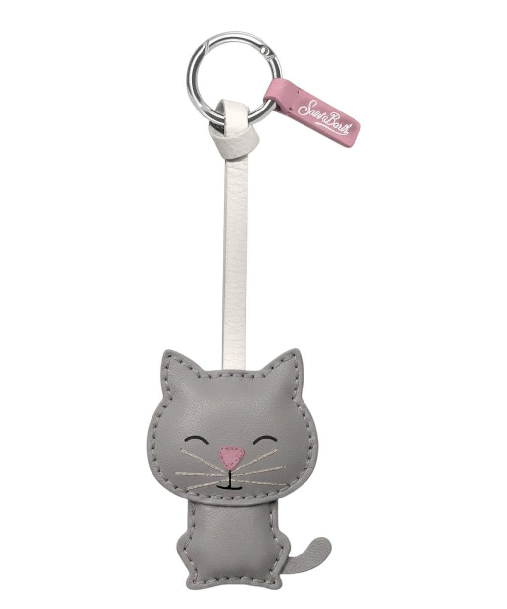 Portachiavi in pelle MC2 Saint Barth Gatto