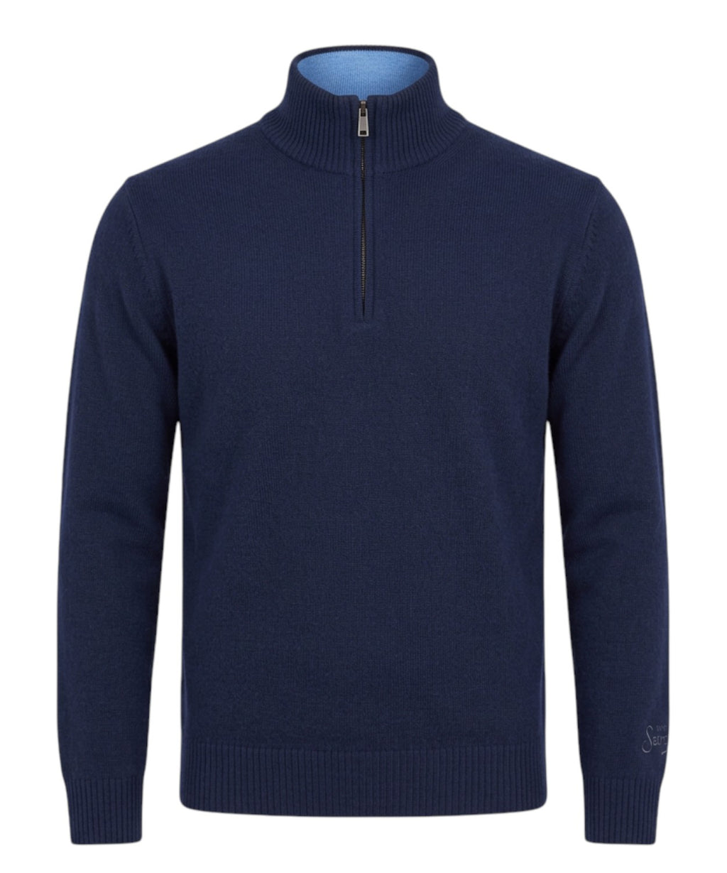 Maglione Cashmere Uomo con Zip per Stile Inverno