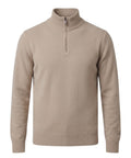 Pull homme en cachemire avec zip pour un style hivernal