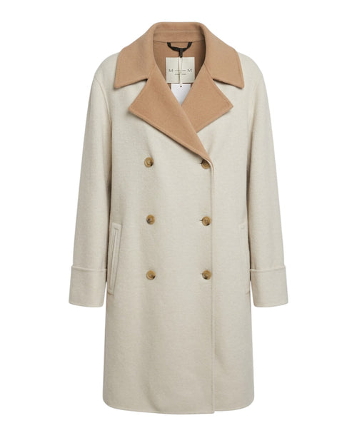 Cappotto Tartina Doppiopetto in Panno di Lana