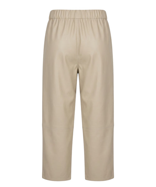 Pantaloni ecopelle gamba larga MM Max Mara eleganti