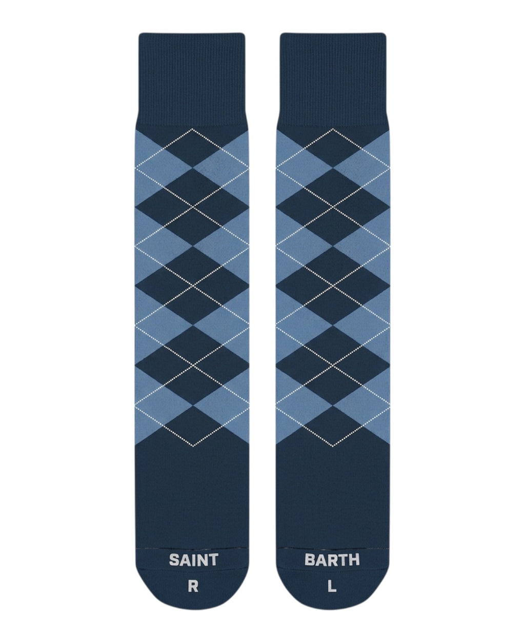 Calzini Jacquard in Cotone di MC2 Saint Barth