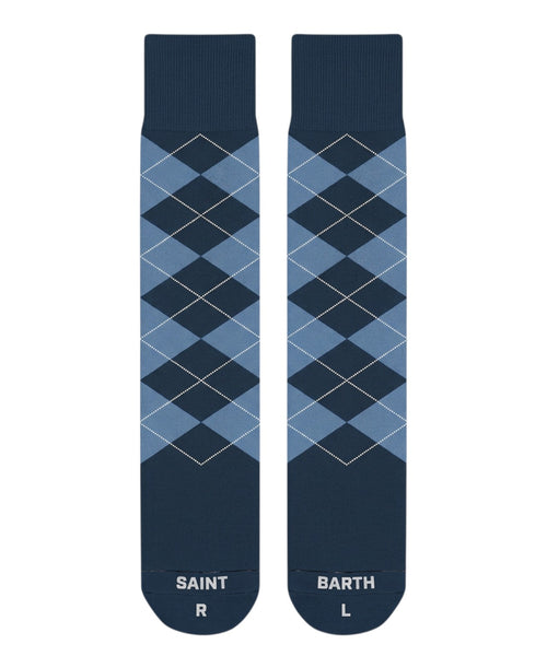 Calzini Jacquard in Cotone di MC2 Saint Barth