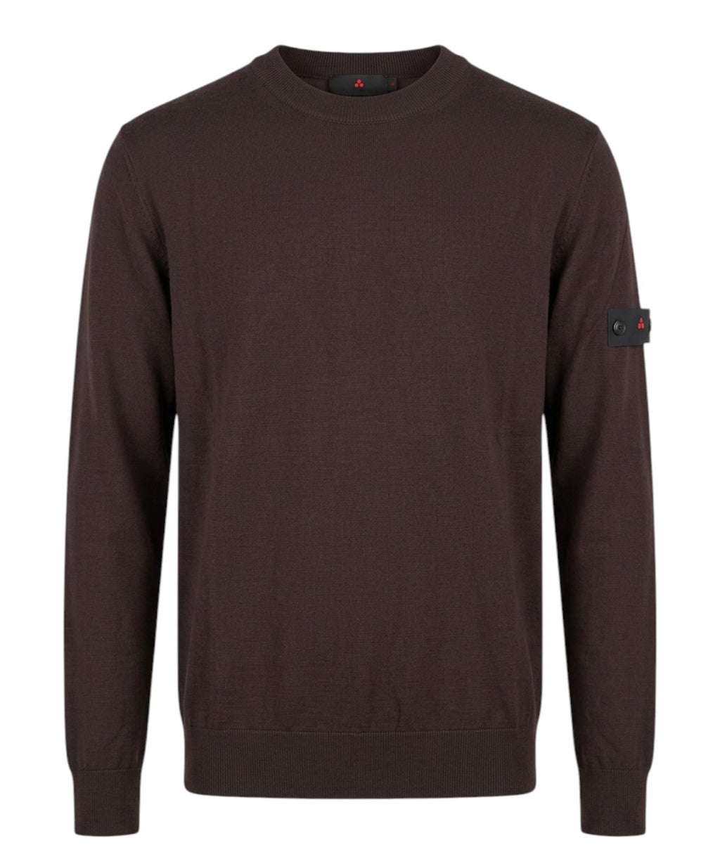 Maglia Girocollo Misto Lana Merino Peuterey THERA