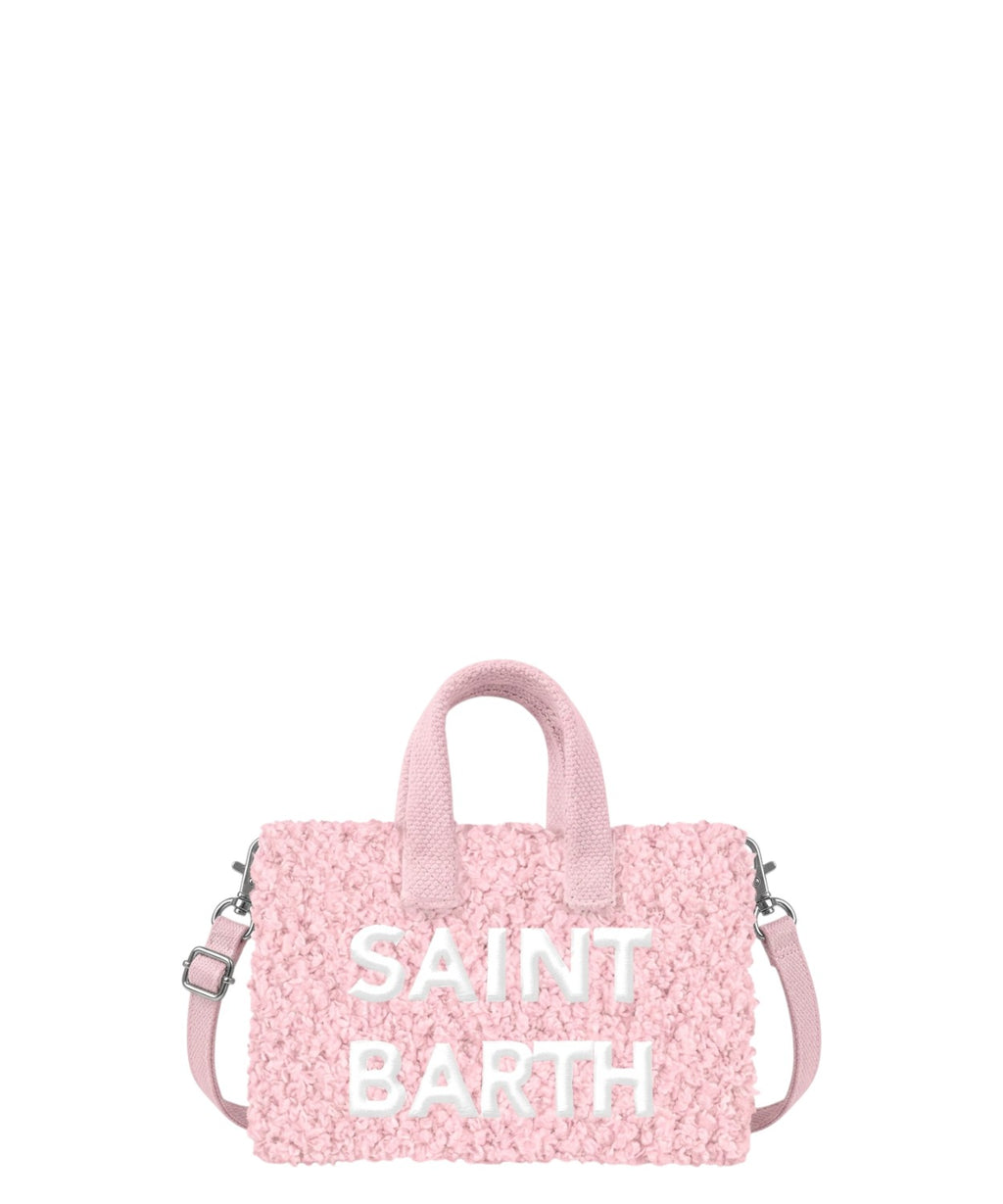 Phone Bag in Teddy con Logo