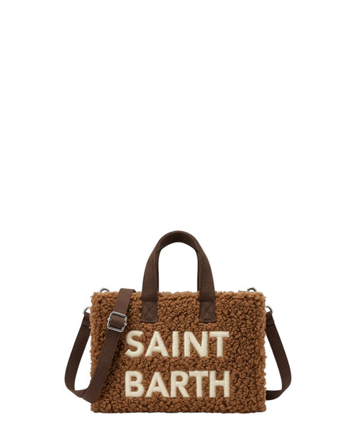 Phone Bag in Teddy con Logo