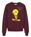 Sweatshirt Stardust avec imprimé Tweety