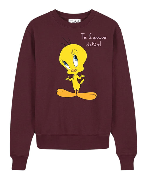 Sweatshirt Stardust avec imprimé Tweety