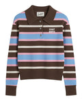 Pull femme MC2 Saint Barth Hadidy avec col et boutons