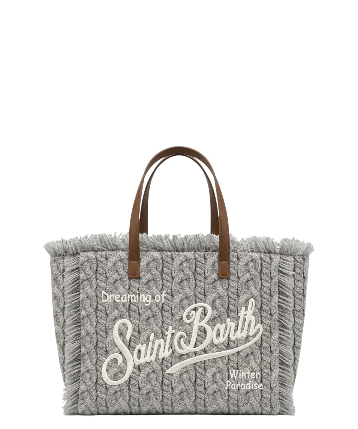 Borsa Colette in Lana Intrecciata con Tracolla