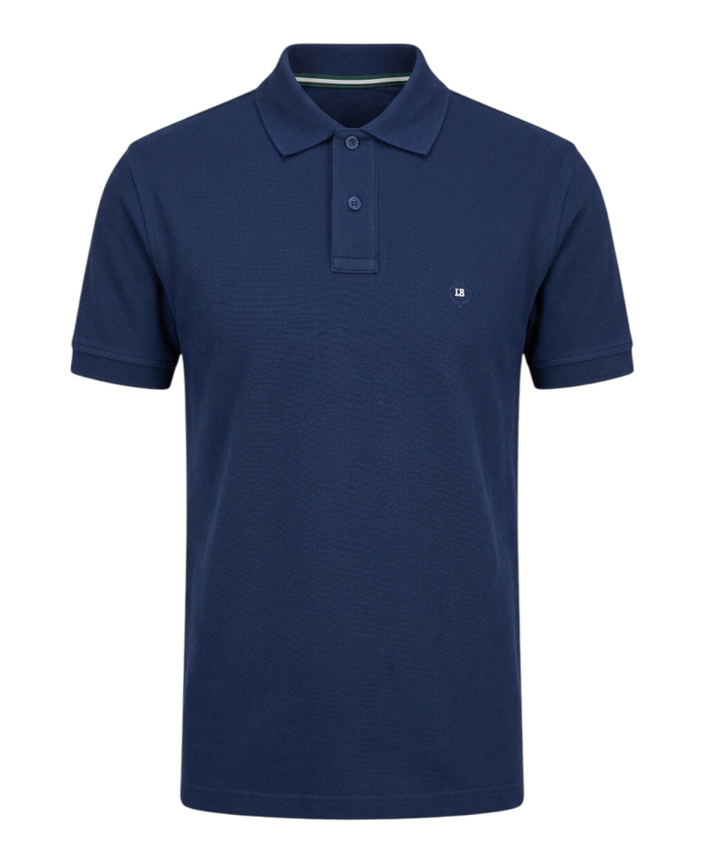 Polo Homme Luigi Borrelli en Piqué Stretch