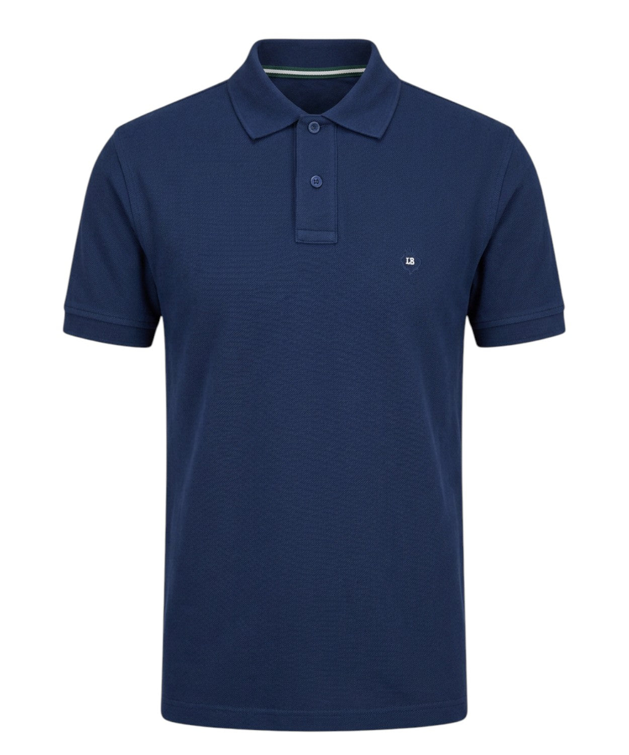 Polo Homme Luigi Borrelli en Piqué Stretch