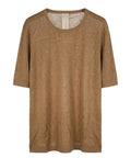 T-shirt Homme H953 en Lin 100% Frais et Léger