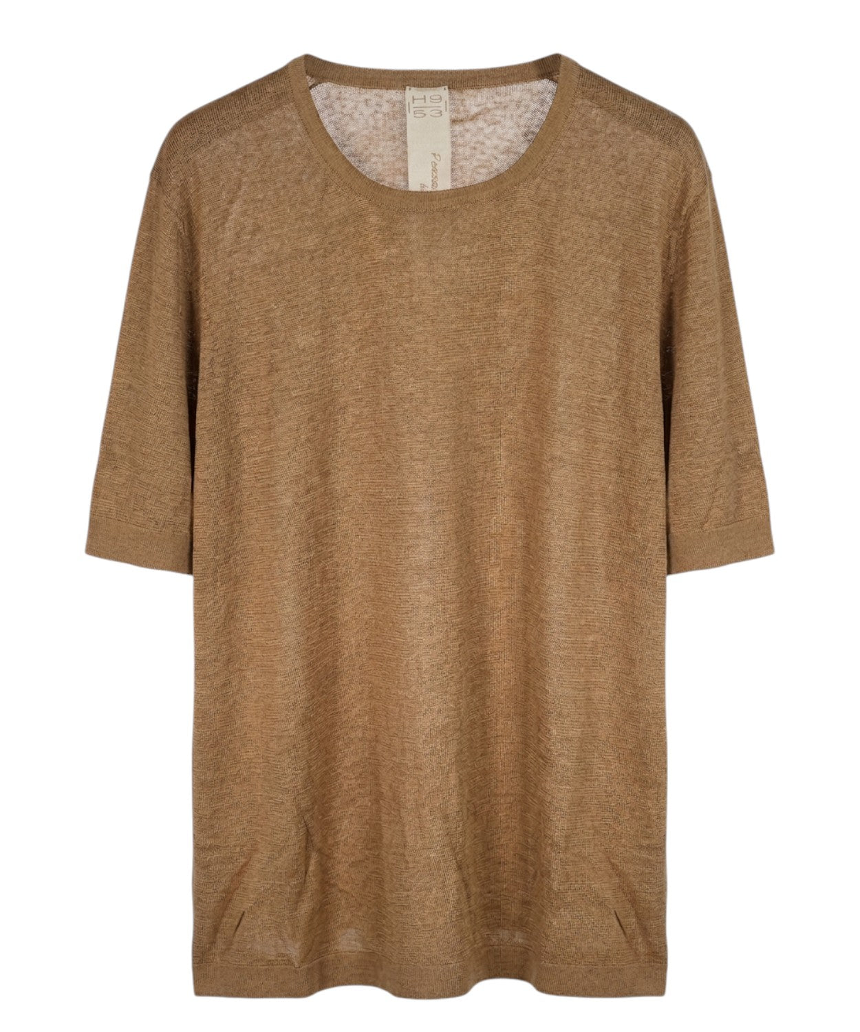 T-shirt Homme H953 en Lin 100% Frais et Léger