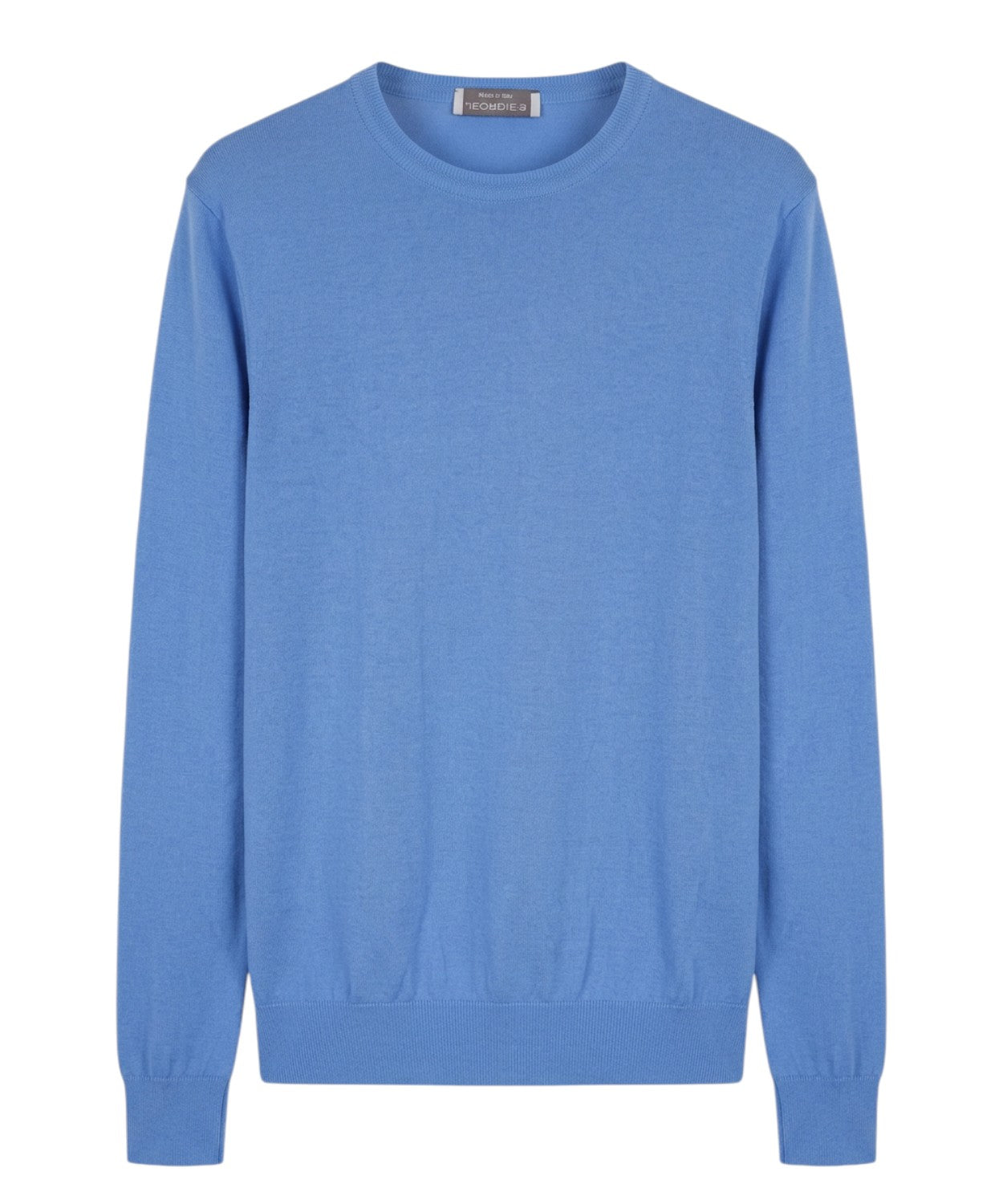 Pull col rond homme en fil de coton Jeordie’s