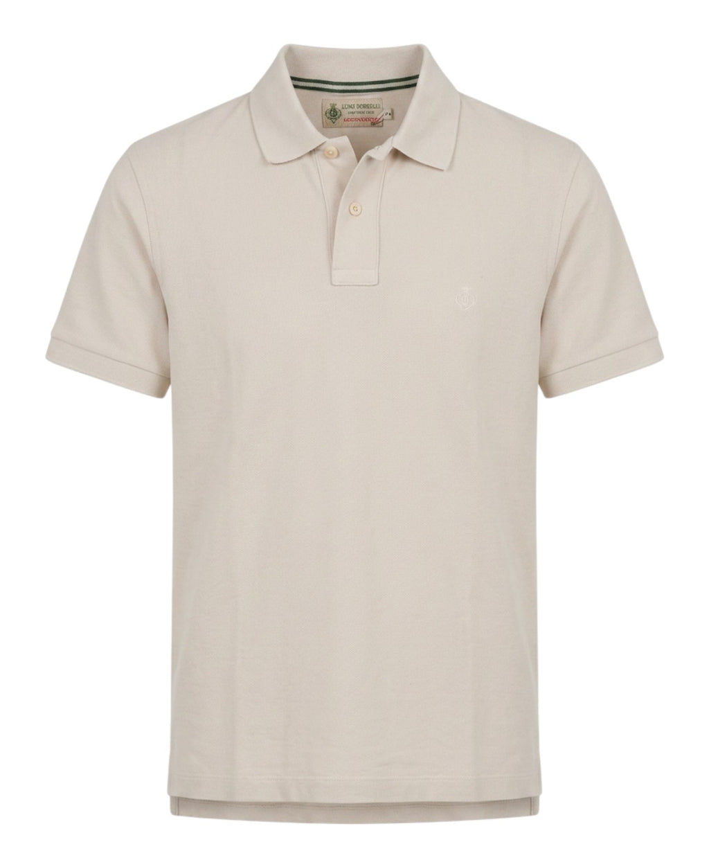 Polo Homme Luigi Borrelli en Piqué Stretch